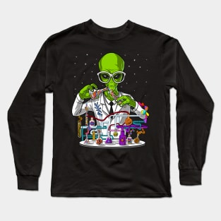 Alien Chemistry Science Long Sleeve T-Shirt